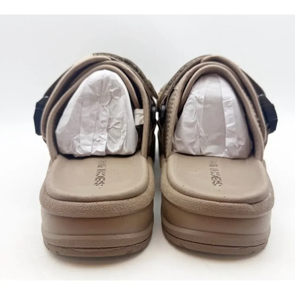 Seichi Mens Yoroi V2 Slide Sandals Size 11 EU 44 Taupe NIB